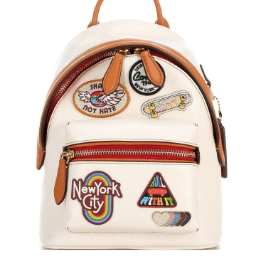 Balo nữ Coach Charter Backpack 18 With Patches CA137 
