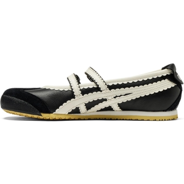 Giày nữ Onitsuka Tiger Mexico 66 TGRS Women Shoes Black Cream 1182A678-001