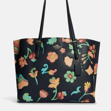Túi Coach Mollie Tote With Dreamy Land Floral Print