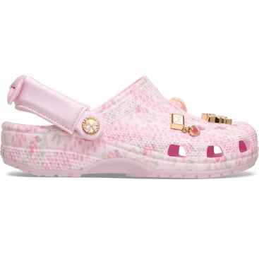 Giày Crocs LoveShackFancy Classic Clog Pink Milk