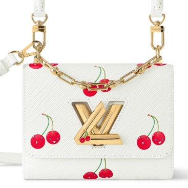 Túi Louis Vuitton LV x TM Twist PM White