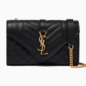 Túi xách nữ YSL Small Envelope Bag in Mix Matelassé Grain de Poudre Embossed Leather
