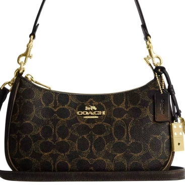 Túi Coach Teri Shoulder Bag In Loved Signature Canvas With Charms CDY18