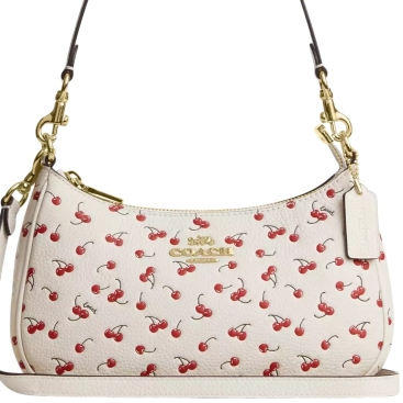 Túi đeo vai Coach Teri Shoulder Bag With Cherry Print CFG01