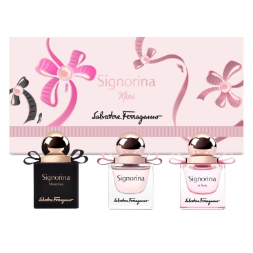 Set nước hoa 3 mùi hương mini Salvatore Ferragamo Signorina