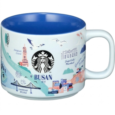 Ly sứ Starbucks KOREA Busan Regional Collection MUG 355ml Limited Edition