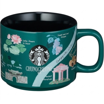 Ly sứ Starbucks KOREA Chungcheong Regional Collection MUG 355ml Limited Edition