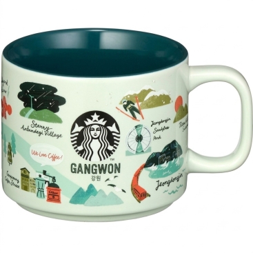 Ly sứ Starbucks KOREA Gangwon Regional Collection MUG 355ml Limited Edition