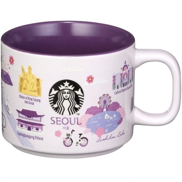 Ly sứ Starbucks KOREA Seoul Regional Collection MUG 355ml Limited Edition
