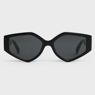Kính mát nữ Celine Graphic S229 Sunglasses In Black Acetate màu đen