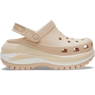 Dép nữ Crocs Classic Mega Crush Clogs Shiitake