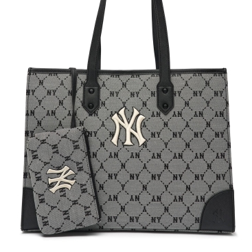 Túi Xách MLB NY Monogram Diamond Jacquard Shopper Bag New York Yankees