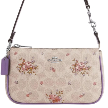 Túi Coach Nolita 19 In Signature Canvas With Floral Print Sand Multi CAQ19