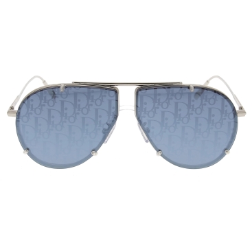 Mắt kính DiorBlackSuit A2U Dior Oblique Pilot Silver Metal Frame Sunglasses