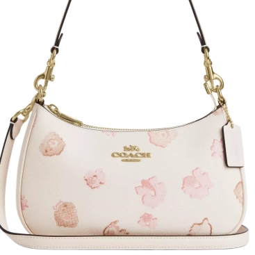 Túi Coach Teri Shoulder Bag In Floral Print Chalk Multi CW379