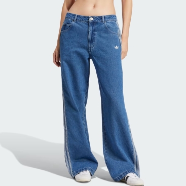 Quần Adidas Adicolor Denim 3-Stripes Track Pants Indigo Denim
