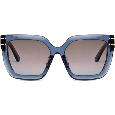 Kính Mát Dior Diorsignature S10F 30F2 Shiny Blue Sunglasses