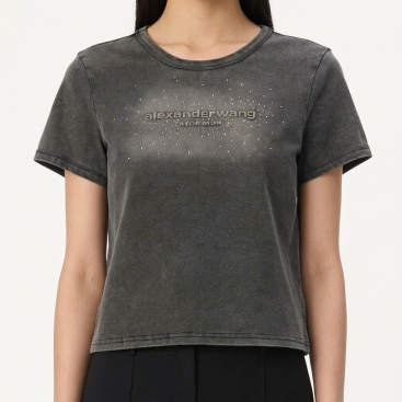 Áo thun đá xám đen Alexander Wang