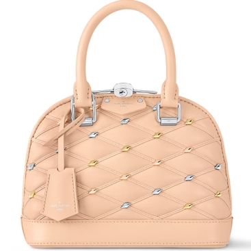 Túi hến LV Louis Vuitton Alma BB Lambskin With Diamond Motif