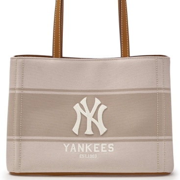 Túi Tote MLB Varsity Lettering Canvas Tote Bag New York Yankees 3ABQB015N-50CRS