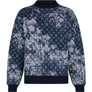Áo thun LV Louis Vuitton Monogram Tapestry Sweatshirt