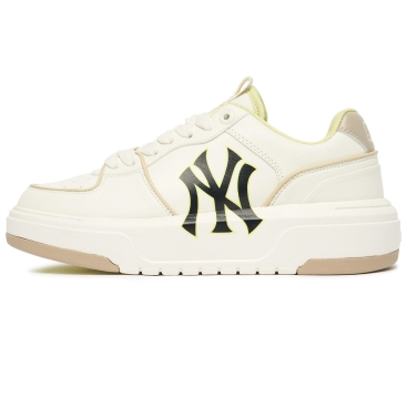 Giày Sneaker nữ MLB NY Chunky Liner New York Yankees Off White