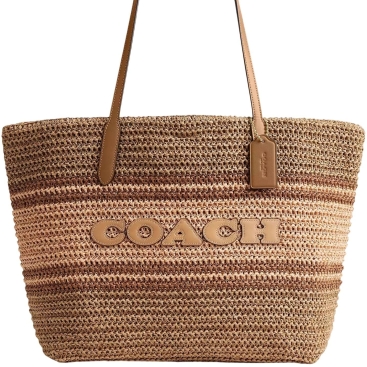 Túi Coach City Tote Bag Honey Brown Multi CBG87