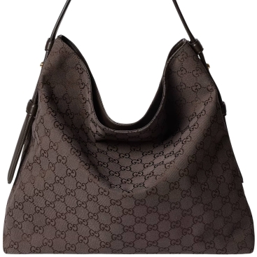 Túi Gucci Beatrix Large Tote Bag Brown and Dark Brown GG Canvas