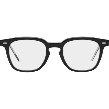 Kính Gentle Monster Kubo 01 Square Glasses in Black Acetate Frame Clear Lenses