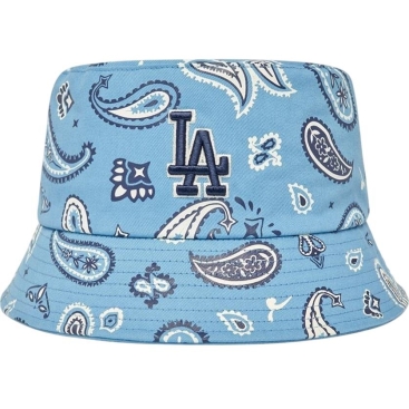 Mũ MLB Paisley Bucket Hat LA Dodgers 3AHT0292N-07BLL màu xanh