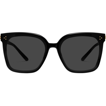 Kính Gentle Monster New Her 01 Classic Square Sunglasses With a Black Acetate Frame