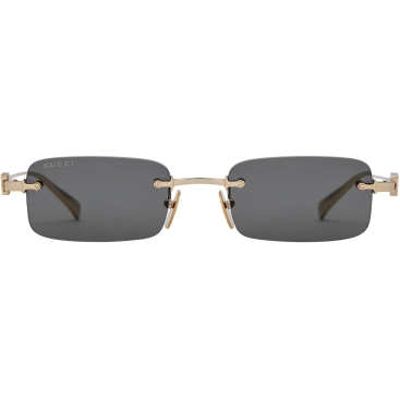 Mắt kính Gucci Rectangular Frame Sunglasses Gold-toned