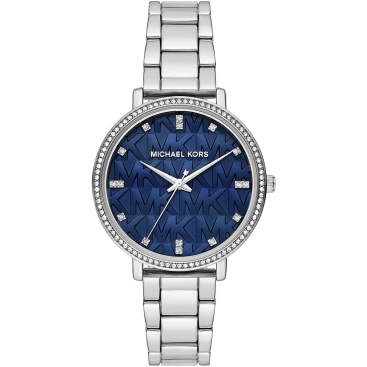 Đồng hồ nữ Michael Kors Pyper Blue Dial Silver Tone Womens Watch MK4671