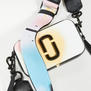 Túi đeo chéo nữ Marc Jacobs Spray Paint da thật | Túi xách Camera bag mẫu mới nhất
