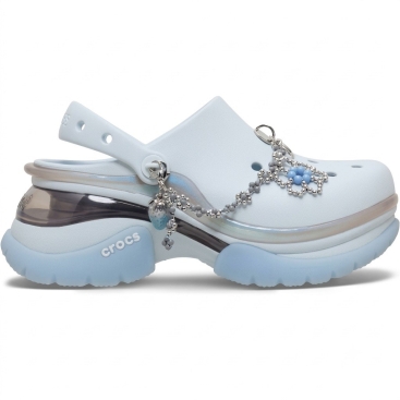 Giày Clog Nữ Crocs Super Bae Cybercutie Vapor Ice