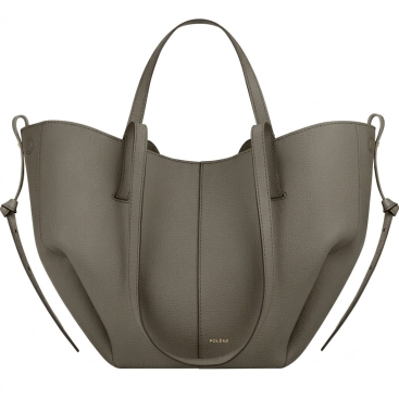 Túi Polene Cyme Mini Edition Textured Smoky Green