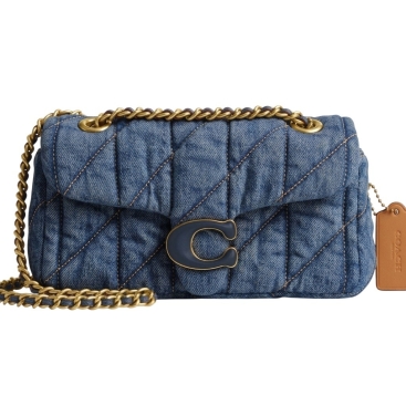 Túi Coach Tabby Shoulder Bag 20 With Quilting Denim Blue CR701