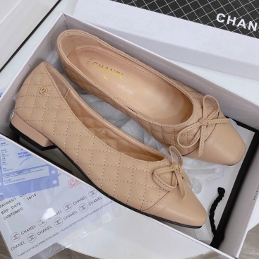 Giày bệt nữ Chanel da mềm