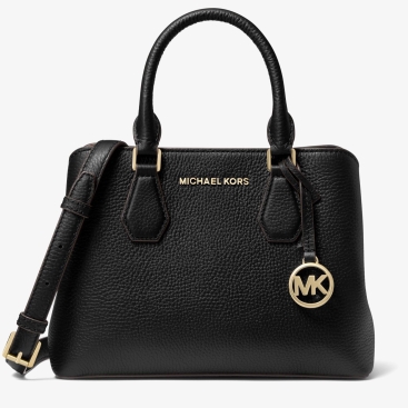 Túi xách nữ MK Michael Kors Camille Black Small Pebbled Leather Tote Bag 30T0GCAS1L001
