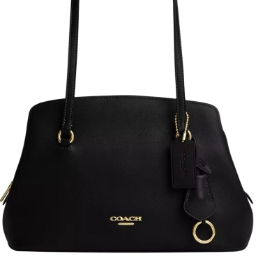 Túi đeo vai Coach Elise Shoulder Bag Black CFP35