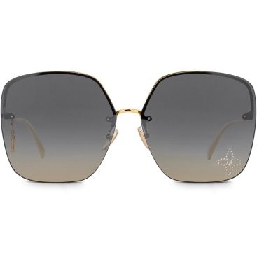 Mắt kính LV Louis Vuitton Glam Square Sunglasses Black