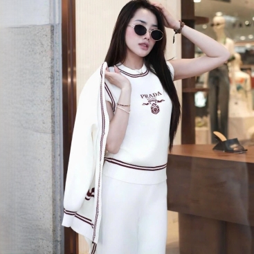 Set bộ 3 sản phẩm len thun Prada